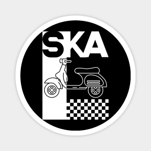 Ska Future, Ska Past mono Magnet